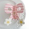 Bowknot Theme Acrylic Claw Hair Clip for Women, Flower, 130x80x90mm