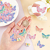 SUNNYCLUE 50Pcs 2 Style Resin Cabochons CRES-SC0002-21-3