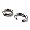 304 Stainless Steel Clip-on Earrings EJEW-Z014-01C-P-2