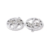 Alloy Crystal Rhinestone Pendants ALRI-H004-07P-2