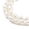 Natural Cultured Freshwater Pearl Beads Strands PEAR-P062-01F-4