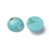 Natural Howlite Cabochons TURQ-L031-033B-01-2