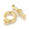 Brass Toggle Clasps KK-H480-03G-2