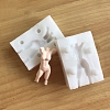 DIY Silicone Craft Doll Body Mold DIY-I082-04-1
