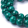 Synthetic Malachite Beads Strands G-F627-09-D-3