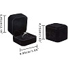 Square Velvet Ring Boxes VBOX-WH0002-01C-2