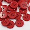 Acrylic Sewing Buttons BUTT-E076-B-07-1