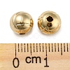 Rack Plating Eco-friendly Brass Beads KK-M257-19A-G-3