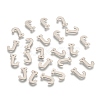 304 Stainless Steel Letter Charms STAS-O072-J-2