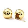 Brass Hoop Earrings X-EJEW-D273-01G-2