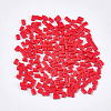 Baking Paint Glass Flat Beads SEED-S023-12F-1