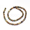 Natural Chrysocolla Beads Strands G-F602-06-8mm-2
