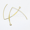 Brass Earring Hooks KK-F728-03G-NF-2