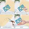 Acrylic Earring Handwork Template DIY-WH0359-073-3