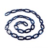 Handmade Acrylic Cable Chains AJEW-JB00956-01-2