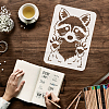 Plastic Reusable Drawing Painting Stencils Templates DIY-WH0202-375-3
