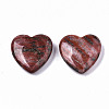 Natural Red Sesame Jasper Heart Love Stone G-S364-066-2