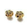 Rack Plating Flower Brass Beads KK-M079-06G-2