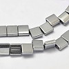 Electroplate Non-magnetic Synthetic Hematite Beads Strands G-I175-16B-1