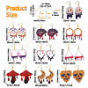 Fashewelry DIY Earring Making Kits DIY-FW0001-14-3