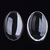 Transparent Glass Cabochons GGLA-R022-20x30-B-4
