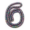 Electroplate Non-magnetic Synthetic Hematite Beads Strands G-YW0001-49A-1
