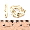 Brass Toggle Clasps KK-N254-148G-4