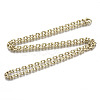 Brass Cable Chains Necklace Making MAK-N034-004A-KC-3