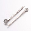 Iron Hair Bobby Pin Findings IFIN-F086-01-2