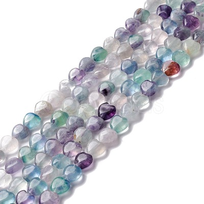 Natural Fluorite Beads Strands G-B022-06A-1