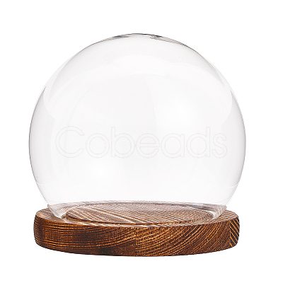 Glass Dome Cover DJEW-WH0039-70-1