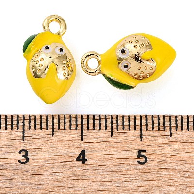 Alloy Enamel Pendants PALLOY-S032-01A-022-1