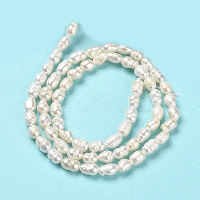 Natural Cultured Freshwater Pearl Beads Strands PEAR-E016-151-1