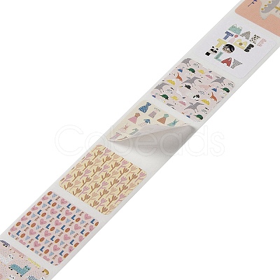 Paper Sealing Stickers DIY-R084-13F-1