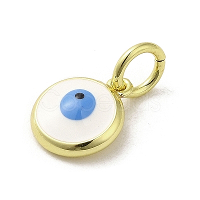 Brass Enamel Charms KK-E092-13G-04-1