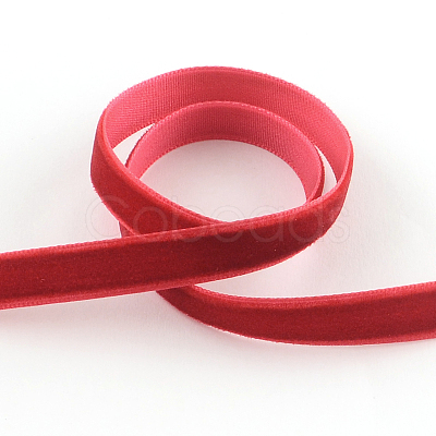 3/8 inch Single Face Velvet Ribbon OCOR-R019-9.5mm-045-1