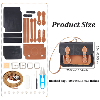 DIY Imitation Leather Crossbody Bag DIY-WH0043-64A-1