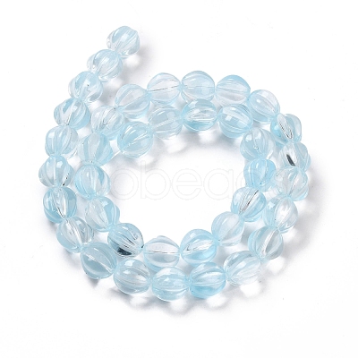 Transparent Glass Beads Strands GLAA-F114-02B-07-1