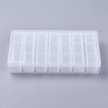 Polypropylene Plastic Bead Containers X-CON-I007-02-1