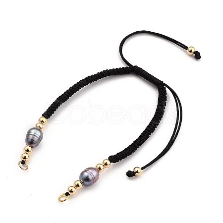 Adjustable Braided Nylon Thread Bracelet Making AJEW-JB00714-02-1