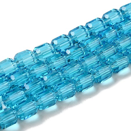 Glass Beads Strands GLAA-G112-01G-1