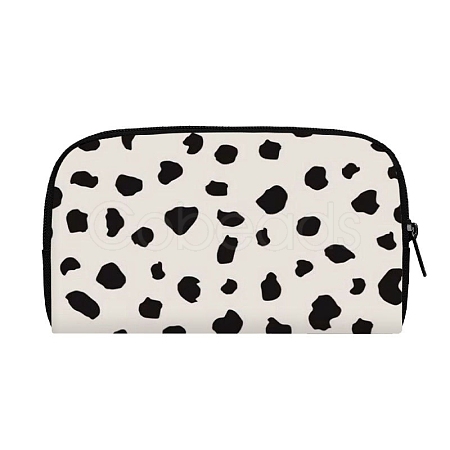 Cow Print Polyester Wallets with Zipper PW-WG22187-09-1