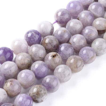 Natural Amethyst Beads Strands X-G-L555-01-4mm-1
