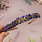 Natural Lapis Lazuli Hair Bands,  Crown Hair Bands, for Women Girls, 250x170x50mm