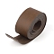 Flat PU Leather Cord, for Bag Making Accessories, Sienna, 50mm, about 2.19 Yards(2m)/Roll