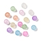 Imitation Jelly Transparent Acrylic Beads, Round, Mixed Color, 6mm, Hole: 1.8mm, about 714pcs/50g