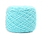 Wool Knitting Yarn, for Garments Scarves Sweater Shawl Hats, Cyan, 5mm