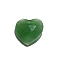 Natural Green Aventurine Charms, Faceted, Heart Charm, 13x13x6mm