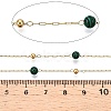 Handmade Malachite Beads Chains CHS-T006-22G-3