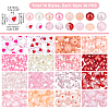   480Pcs 16 Style Transparent & Opaque & Spray Painted Acrylic Beads OACR-PH0001-93-2